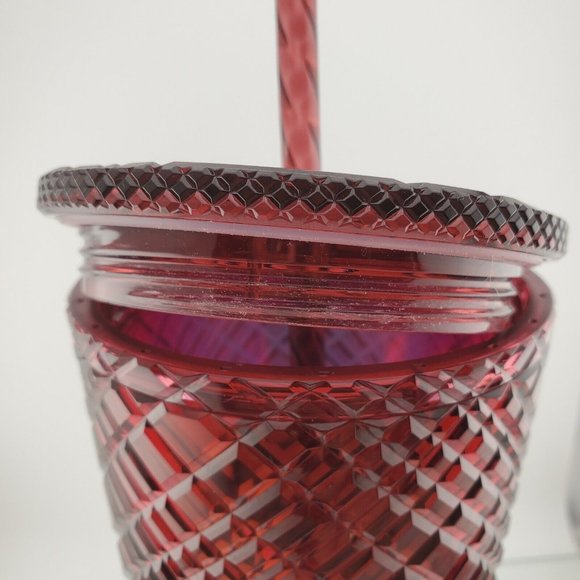 Starbucks Winter Holiday Jeweled Tumbler - Red / 24 FL Oz / 2021 - Picture 8 of 12